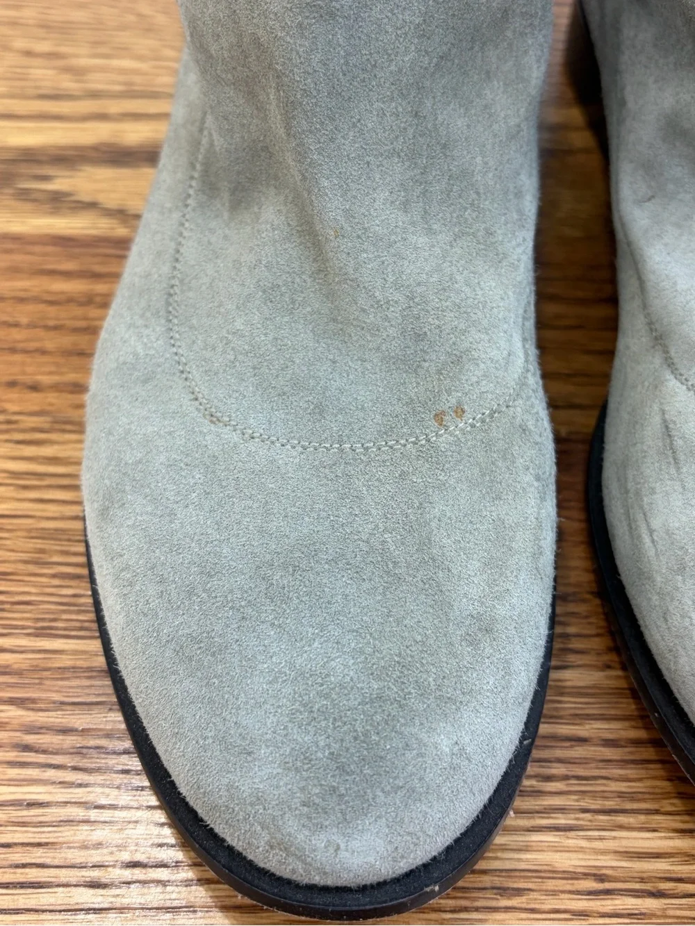 Jimmy Choo Grey Suede Ankle Boots (39)